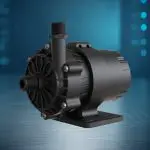 BLDC PUMP DC95e high-reliability liquid cooling pump shown against a clean tech background, designed for AI server cooling applications.